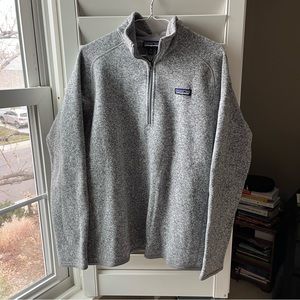 Patagonia Women’s Better Sweater 1/4” Zip Fleeze Size XL